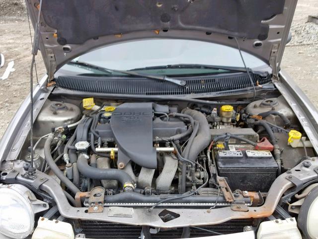 3B3ES42Y5XT592536 - 1999 DODGE NEON HIGHL SILVER photo 7