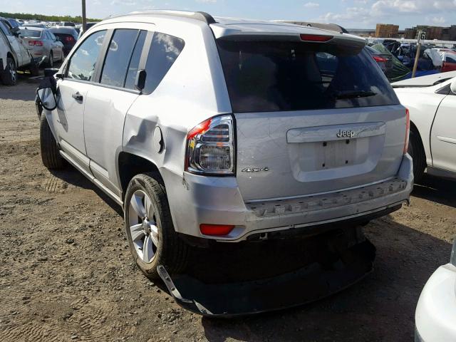 1J4NF1FB4BD140237 - 2011 JEEP COMPASS SP 银色 照片 3