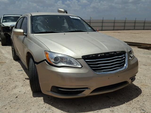 1C3CCBBG1EN106157 - 2014 CHRYSLER 200 TOURIN GOLD photo 1