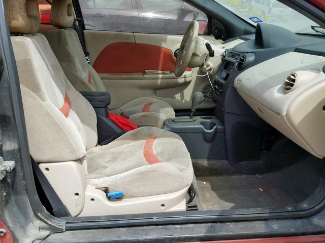 1G8AW14F93Z194965 - 2003 SATURN ION LEVEL ORANGE photo 5