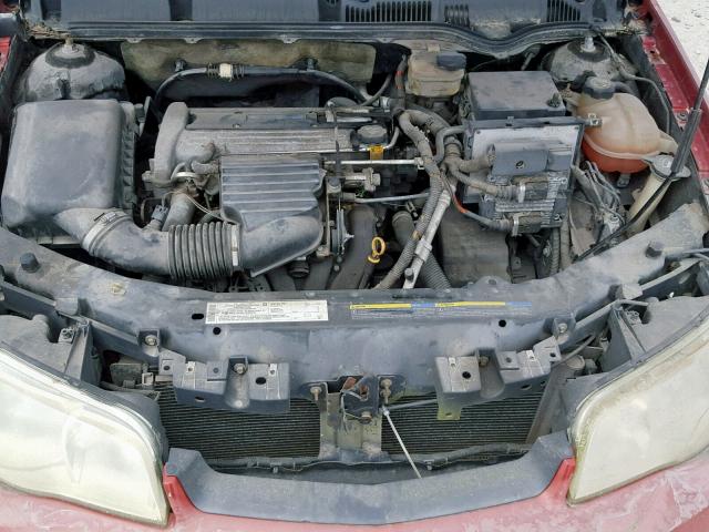 1G8AW14F93Z194965 - 2003 SATURN ION LEVEL ORANGE photo 7