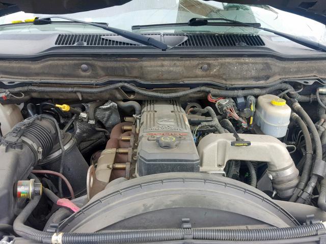 1D7KS28C47J532519 - 2007 DODGE RAM 2500 S ლურჯი ფოტო 7