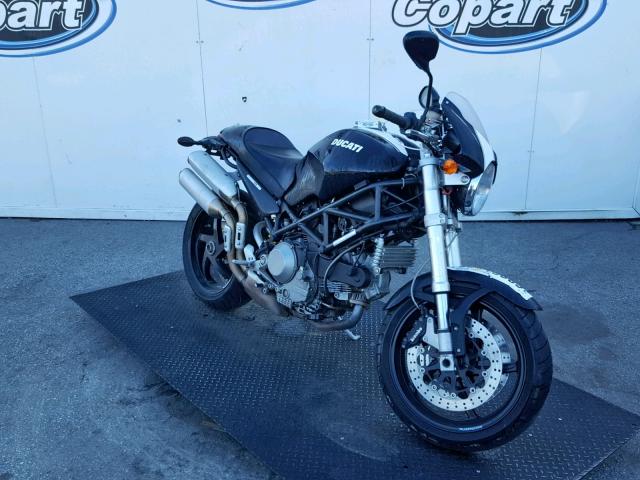 ZDM1RABP78B111370 - 2008 DUCATI MONSTER S2 BLACK photo 1