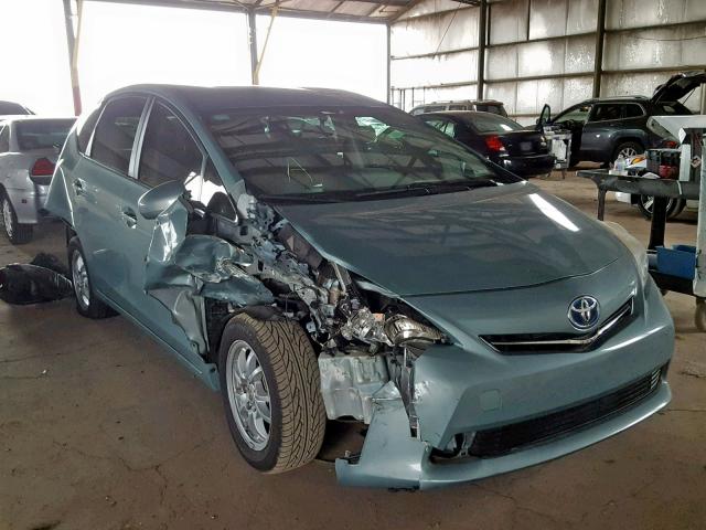 JTDZN3EU1D3189879 - 2013 TOYOTA PRIUS V SILVER photo 1