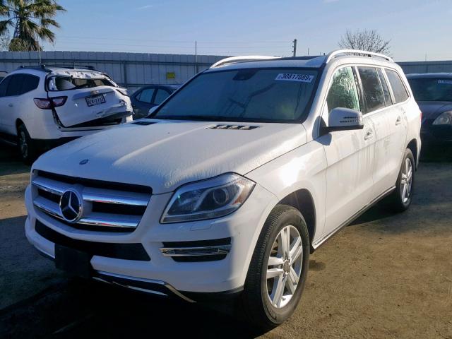 4JGDF7CE9EA434110 - 2014 MERCEDES-BENZ GL 450 4MA WHITE photo 2