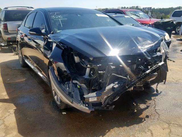 5NPE34ABXFH127242 - 2015 HYUNDAI SONATA SPO BLACK photo 1