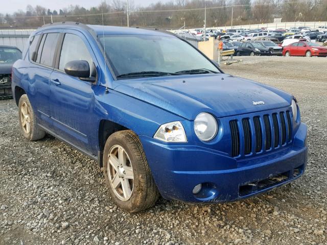 1J4NF4FB7AD501704 - 2010 JEEP COMPASS SP BLUE photo 1