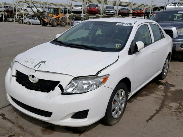 JTDBU4EE0AJ085426 - 2010 TOYOTA COROLLA BA WHITE photo 2