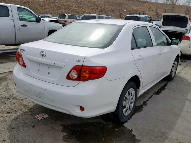 JTDBU4EE0AJ085426 - 2010 TOYOTA COROLLA BA WHITE photo 4