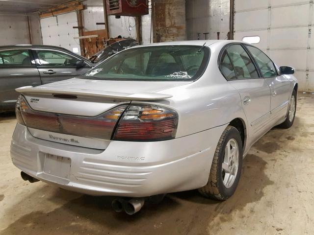 1G2HX52K734199012 - 2003 PONTIAC BONNEVILLE SILVER photo 4