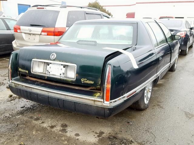 1G6KF52Y7SU306117 - 1995 CADILLAC DEVILLE CO GREEN photo 4