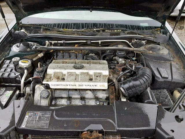 1G6KF52Y7SU306117 - 1995 CADILLAC DEVILLE CO GREEN photo 7