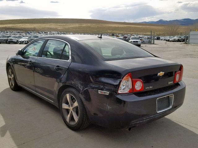 1G1ZF57509F233867 - 2009 CHEVROLET MALIBU HYB BLACK photo 3