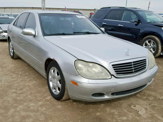 WDBNG70J11A209096 - 2001 MERCEDES-BENZ S 430 SILVER photo 1