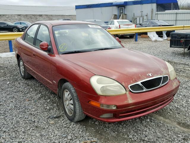 KLAJB52Z51K601134 - 2001 DAEWOO NUBIRA CDX MAROON photo 1