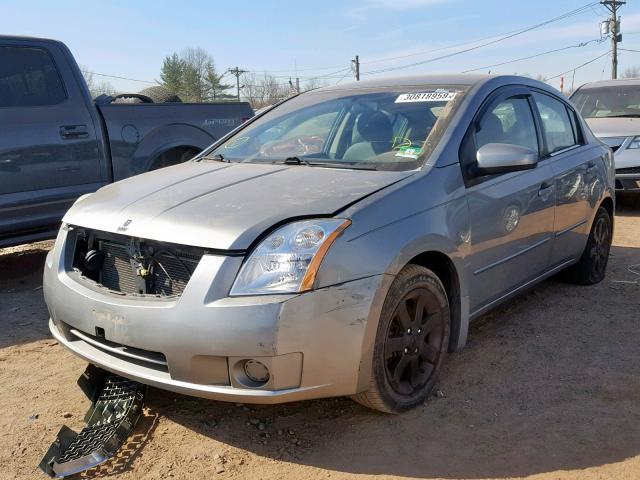 3N1AB61EX8L642612 - 2008 NISSAN SENTRA 2.0 SILVER photo 2