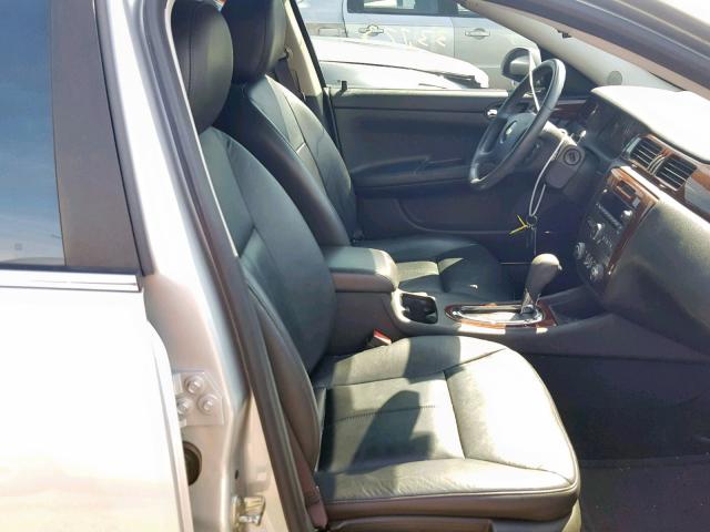 2G1WB5EN9A1207720 - 2010 CHEVROLET IMPALA LT GRAY photo 5