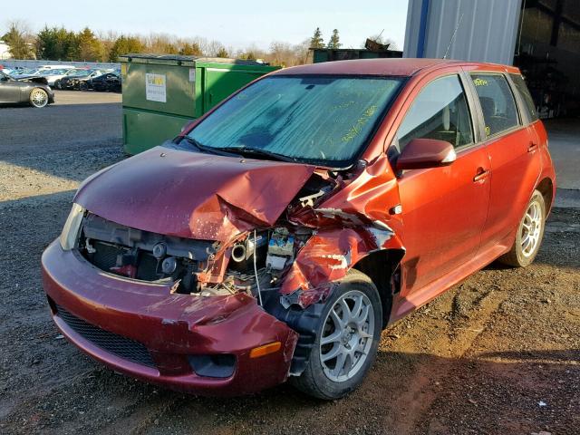 JTKKT624660131356 - 2006 TOYOTA SCION XA BURGUNDY photo 2