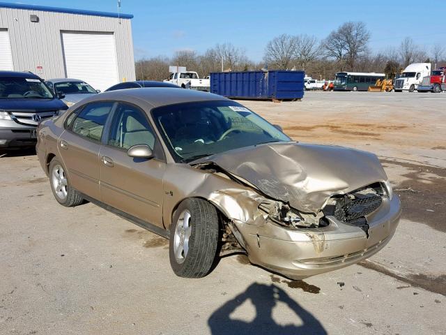 1FAFP5523YA215283 - 2000 FORD TAURUS SES GOLD photo 1