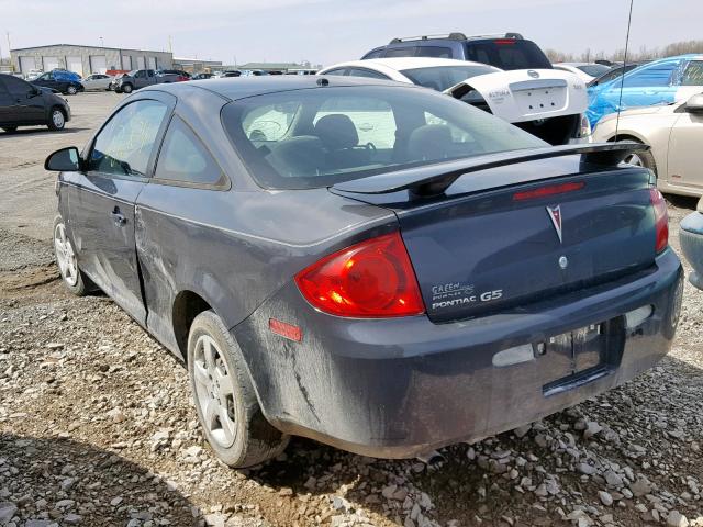 1G2AS18H497258240 - 2009 PONTIAC G5 GRAY photo 3