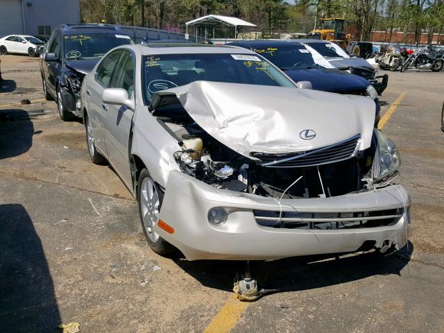 JTHBA30G155083435 - 2005 LEXUS ES 330 GRAY photo 1