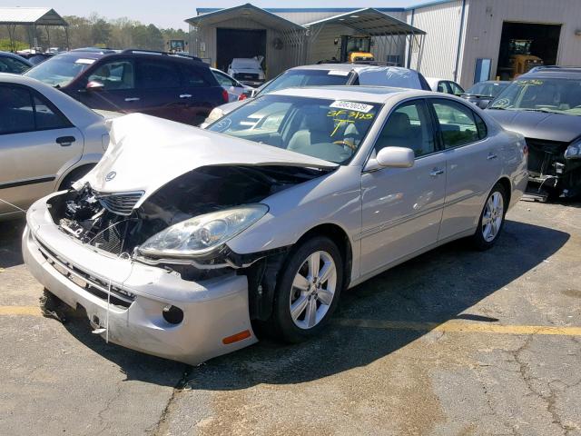 JTHBA30G155083435 - 2005 LEXUS ES 330 GRAY photo 2