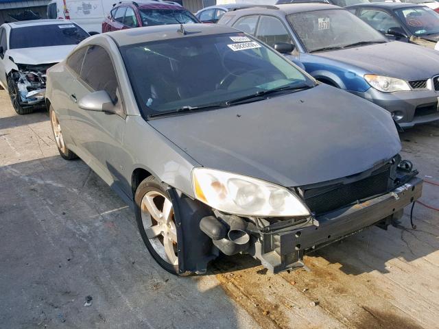 1G2ZH17N884174267 - 2008 PONTIAC G6 GT GRAY photo 1