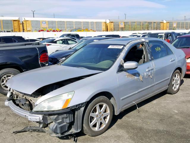 1HGCM66583A071826 - 2003 HONDA ACCORD SILVER photo 2