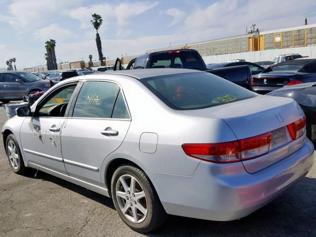 1HGCM66583A071826 - 2003 HONDA ACCORD SILVER photo 3