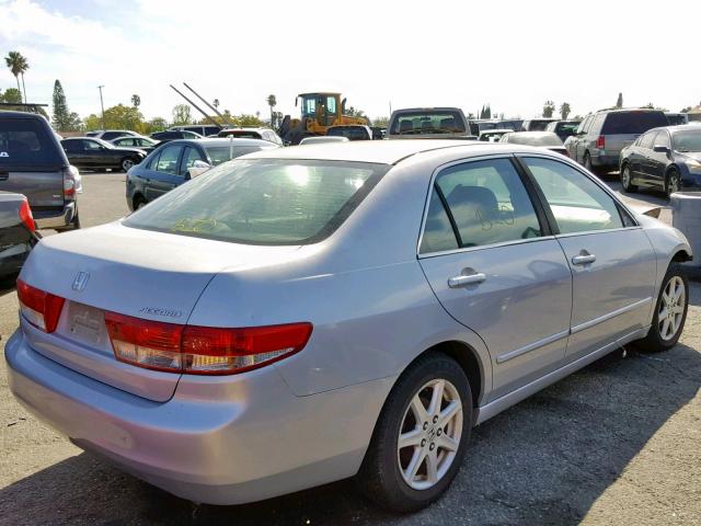 1HGCM66583A071826 - 2003 HONDA ACCORD SILVER photo 4