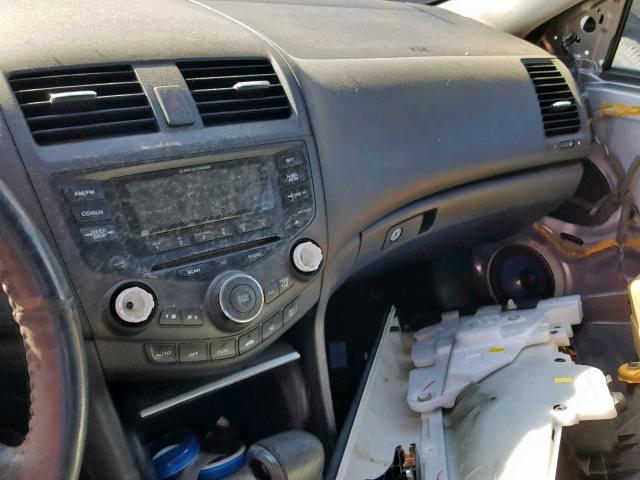 1HGCM66583A071826 - 2003 HONDA ACCORD SILVER photo 9