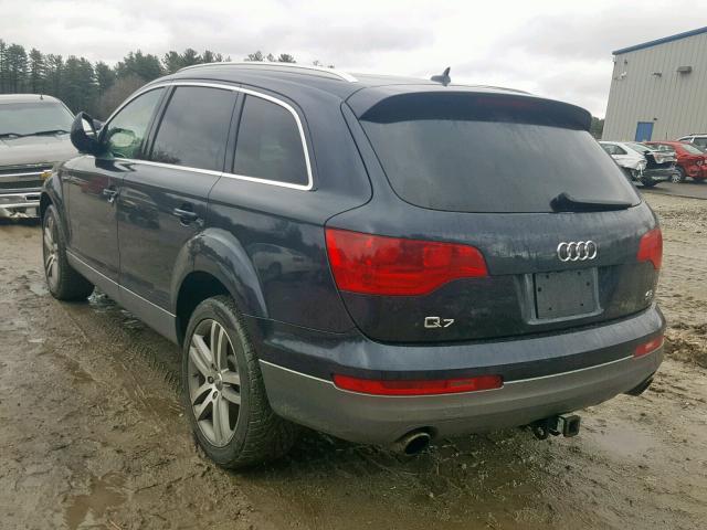 WA1BV74L08D026071 - 2008 AUDI Q7 4.2 QUA BLUE photo 3