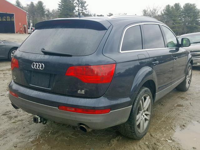 WA1BV74L08D026071 - 2008 AUDI Q7 4.2 QUA BLUE photo 4