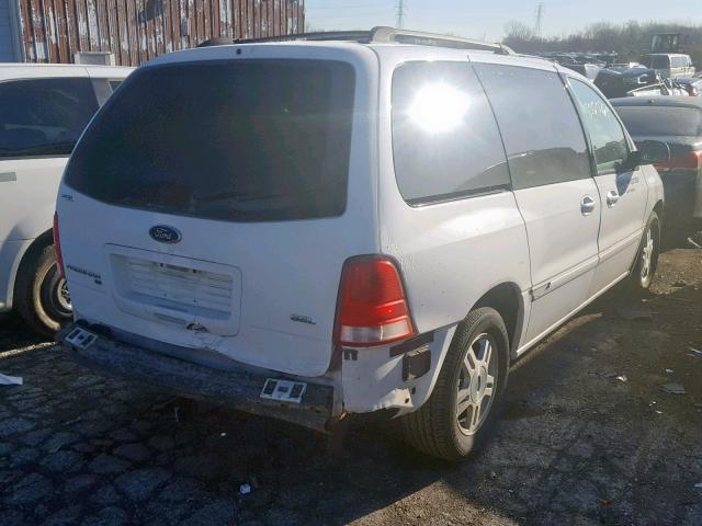 2FMZA52236BA23968 - 2006 FORD FREESTAR S WHITE photo 4