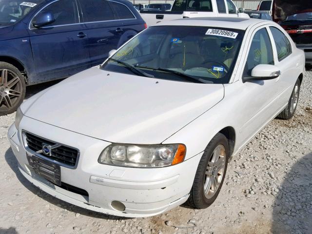 YV1RS592582690986 - 2008 VOLVO S60 2.5T WHITE photo 2