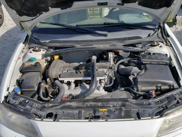 YV1RS592582690986 - 2008 VOLVO S60 2.5T WHITE photo 7