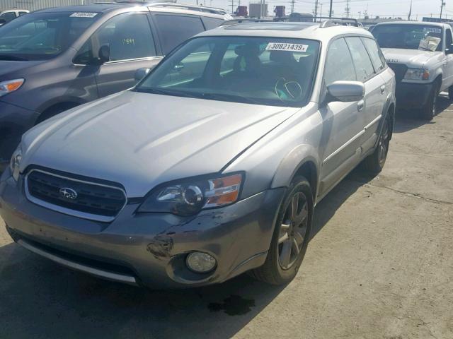 4S4BP86CX54322192 - 2005 SUBARU LEGACY OUT SILVER photo 2