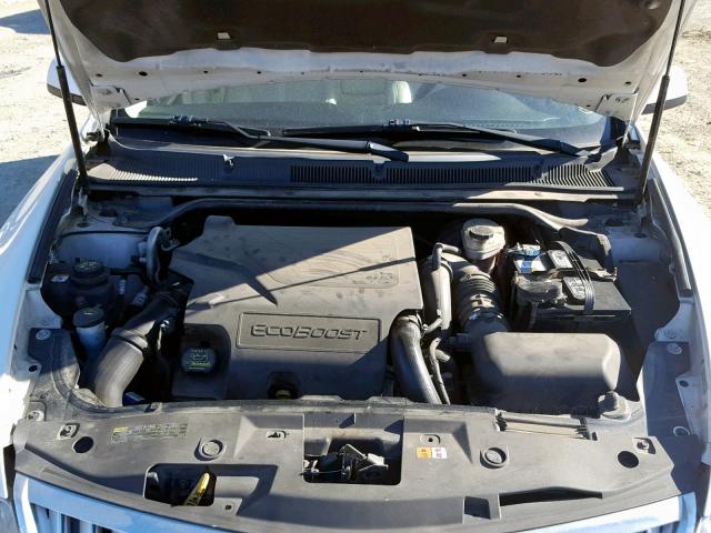 1LNHL9FT8AG607879 - 2010 LINCOLN MKS WHITE photo 7