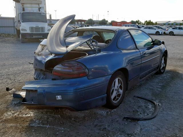 1G2WP12K72F214109 - 2002 PONTIAC GRAND PRIX 蓝色 照片 4