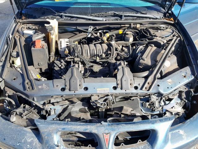 1G2WP12K72F214109 - 2002 PONTIAC GRAND PRIX 蓝色 照片 7