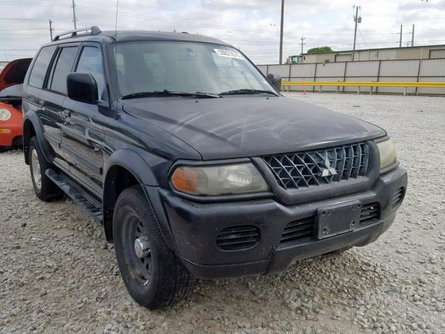 JA4LS21R54J002479 - 2004 MITSUBISHI MONTERO SP BLACK photo 1