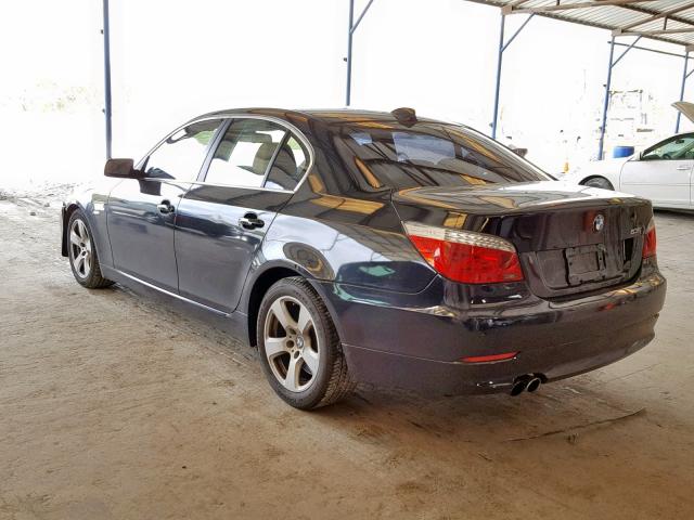 WBANW13538CZ73320 - 2008 BMW 535 I BLACK photo 3