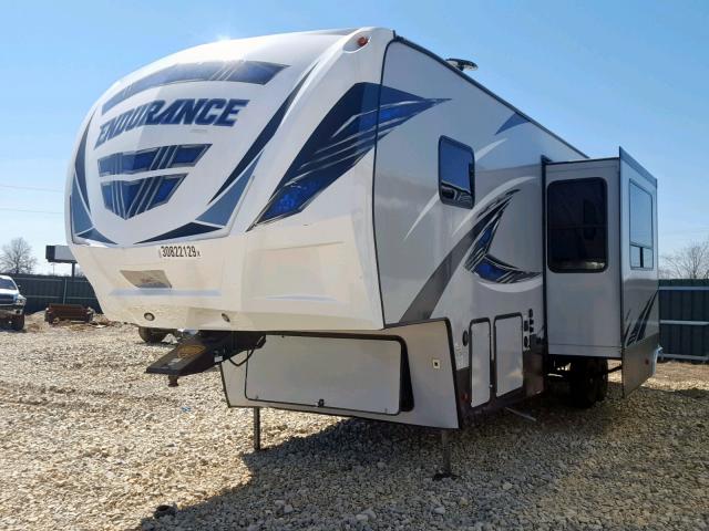 4YDF34525KZ996054 - 2019 ENDU CAMPER WHITE photo 2