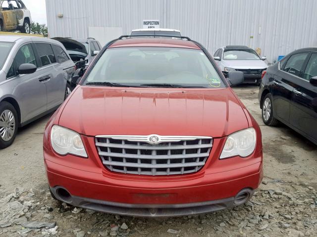 2A8GM48L47R366304 - 2007 CHRYSLER PACIFICA RED photo 9