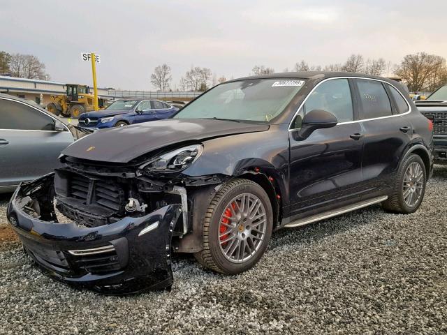 WP1AC2A27GLA88799 - 2016 PORSCHE CAYENNE TU BLACK photo 2