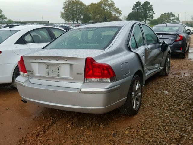 YV1RS592592737936 - 2009 VOLVO S60 2.5T SILVER photo 4