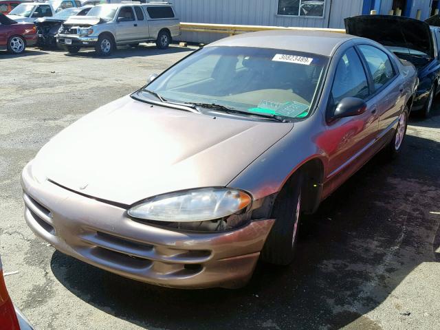 2B3HD46R42H205762 - 2002 DODGE INTREPID S Bej foto 2