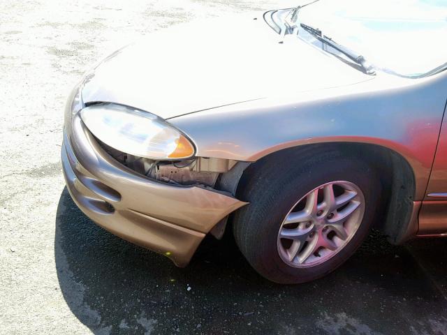 2B3HD46R42H205762 - 2002 DODGE INTREPID S Bej foto 9