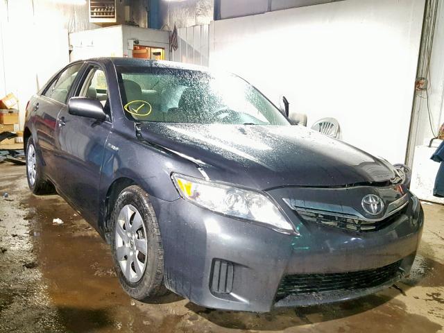 4T1BB3EKXAU118108 - 2010 TOYOTA CAMRY HYBR GRAY photo 1