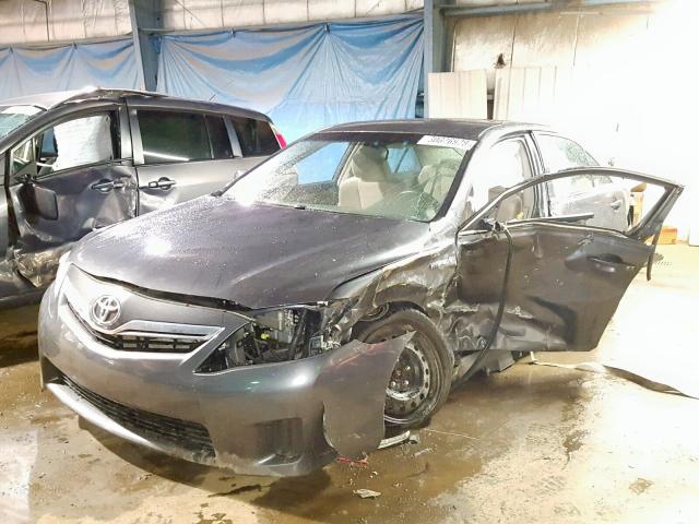 4T1BB3EKXAU118108 - 2010 TOYOTA CAMRY HYBR GRAY photo 2